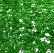 1M x 3M Daun plastik rambat dinding/Daun Imitasi Rambat Dinding Pagar Tanaman Satu Gulung Daun Ramba