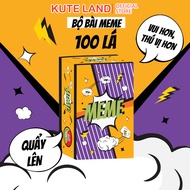 Bộ bài Meme 50-200 lá Drinking Game chơi vui quên lối về boardgame meme hài hước chơi nhóm cùng bạn