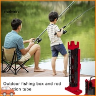 [Ma] Multifunction Fishing Rod Holder Detachable Rod Holder Portable Fishing Rod Holder with Detachable Base Essential Outdoor Fishing Accessories for Southeast Asian Anglers
