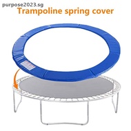 Purp 8Ft Trampoline Protection Pad Universal Replacement Trampoline Edge Cover Mat Tear-Resistant Wa