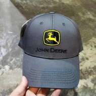 TOPI JOHN DEERE CAP ORIGINAL - DARK GREY/BLACK