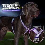 Factory Direct Supply Pet Explosion-Proof Rush Full Reflective Traction Rope 5mm Honeycomb Weave Coo