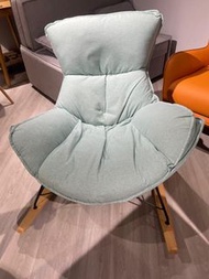 Unica lounge chair rocking chair sofa 搖搖椅 搖搖凳 寵物布料 沙發 有插電位 較少使用 全新