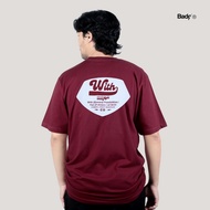 Badger Basic T-shirt Short Sleeve T-shirt Men's T-shirt WITH Bergundi