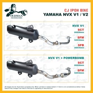 Exhaust CJ IPOH BIKE NVX155 V1 V2 SCT 28mm SFM 32mm SFB 35mm