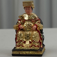 Cypress Wood Carving Mazu Empress God Statue Meizhou Mazu Poseidon Empress Empress Heavenly Virgin H