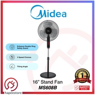 Midea 16 Inch Stand Fan - MS608B (1 Year Warranty)