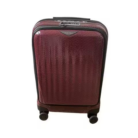 Ultra Light 2KG Carbon Fiber Carry-on Luggage 20 Inch Front Opening Expandable Suitcase TSA Lock Lig