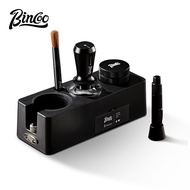BINCOO Coffee Tamper Base Set Tamper & Powder Distributor Three-Piece Set Espresso Machine Handle Ta