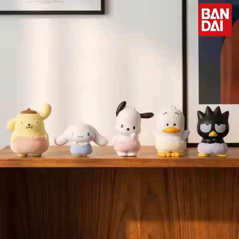 Bandai Gashapon Sanrio Characters Fluffy Pants Shaped Figurine Pompompurin Cinnamoroll Pochacco Bad 