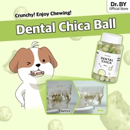 [DR.BY DENTAL CHICA BALL]  bad breath Toothpaste Spirulina crispy teeth dog 25g