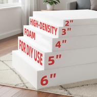 EaseSeat 61x61CM Sofa Seat Cushion Replacement Sponge 5-15CM Thick Kusyen Foam50D High Density Foam 