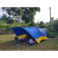 TENDA Large flysheet camping car canopy - camping flysheet - camping tent flysheet