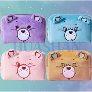 Ready Stock Care Bears Care Bears Care Bears Thai Milk Color Water Blue Pink Purple Cosmetic Bag Sto
