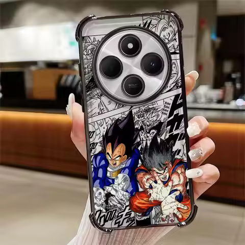 Case for Xiaomi Redmi 14C A3X A5 K80 5G A3 13C K80 Pro Clear Cover Dragon Ball Cool