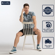 Áo Polo Thể thao Nam Novelty Regular fit họa tiết Hoa văn NATMINMPSR240166N