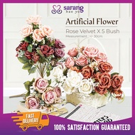 5 Heads Rose Flower Decoration Bunga Hiasan Dulang Hantaran Bunga Tangan Kahwin Tunang Exclusive