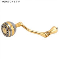 ONGIONEPW Fishing Reel Handle, Two Sizes Aluminum Alloy Reel Handle Conversion, Durable Screw-In Spi