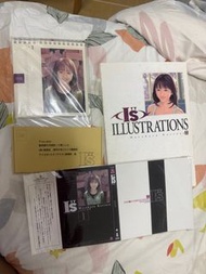 沙田好運中心或到付 中古品 絕版 桂正和 is 原版紀念畫冊 日曆 書套