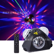 Cahaya Suasana Berwarna-warni Berputar Cahaya Kawalan Bunyi Berkelip Cahaya Bola Ajaib Cahaya Laser 