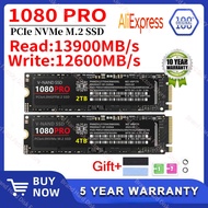 1080PRO 4TB SSD Original Brand SSD M2 2280 PCIe 4.0 NVME Read 14000MB/S Solid State Hard Disk For Desktopp/PC/PS5 Game Laptop