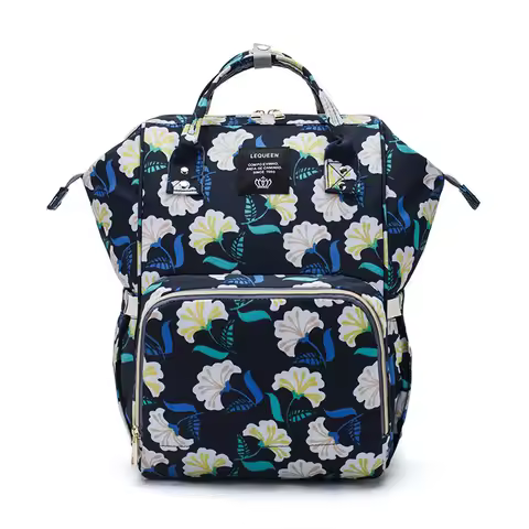 LEQUEEN Diaper Bags Female Baby Care Stroller Bag Mummy Maternity Bag Large Storage Travel Waterproo
