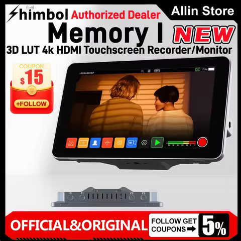 SHIMBOL MEMORY I 5.5 inch Real Time Recording Monitor IPS Touch Screen HDMI-compatible Camera Field⊰