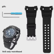 For Casio G-SHOCK Series Navigation Master 5371 GWN-1000B/GWN-1000 Resin Silicone Strap Accessories 