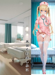 “護士上班記” Eriri “限定/獨家” 32620 ◆ 160x50cm ◆ 雙面抱枕套 ◆
