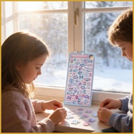 3D Stickers 3D Planner Decal Water Bottle Stickers for Kids Laptop Scrapbook Journal Computer Phone 