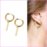 INF Lightweight Silver Bar Drop Earrings Sophisticated Drop Earrings for Girls Minimalist Silver Bar