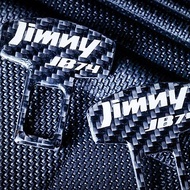 jimny jb74專用正碳纖維安全帶扣 汽車安全帶扣