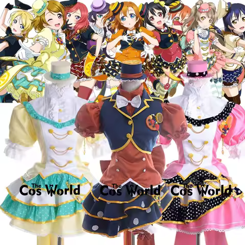 Love Live Awakened April Fruit Waiter Kousaka Honoka Minami Kotori Tojo Nozomi Yazawa Nico Customiza