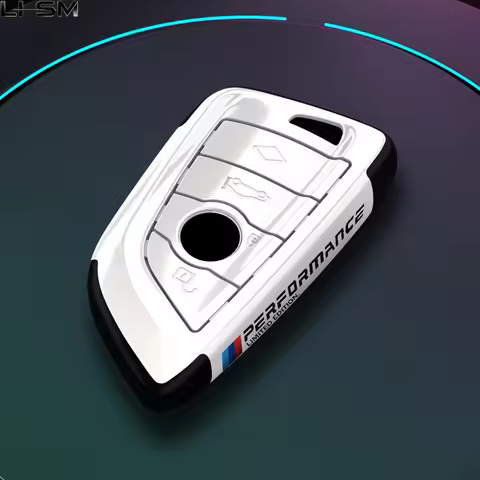 PC plating Car Remote Key Case Cover Shell Fob For BMW X1 X3 X4 X5 X6 F15 F16 G30 G20 3 5 7 Series G