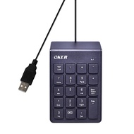 OKER WIRED NUMERIC KEYPAD KP-972 แป้นตัวเลข คีย์บอร์ดตัวเลข