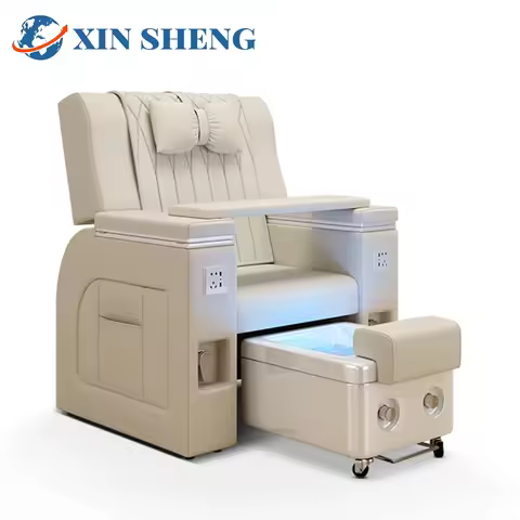 Foot SPA Massage Chairs, Nail Salon Sofa, Back Automatic Massage Chair, Pedicure Chair, Foot Massage