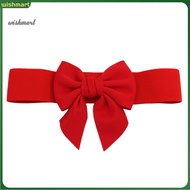 [WM]  Elegant Bowknot Elastic Belt Women Bow Belt Stylish Bowknot Elastic Belt for Women Versatile W