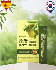 100%有機優質特級初榨橄欖油 /西班牙單一產地/14 條裝/冷壓/多酚和橄欖油醇/低酸度/獨立包裝/新鮮且不易氧化/青橄欖/西班牙最具代表性的單一品種/濃鬱辛口的口感/有機認證/搭配有機檸檬汁