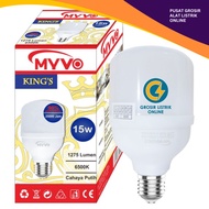 MYVO KINGS LED LAMP 15W 15 WATT E27 1242LM 6500K SNI BULB 1 YEAR WARRANTY
