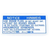 TOYOTA Japanese Standard ALTEZZA IS200 Hood Sticker