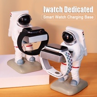 Creative Astronaut Desktop Wireless Watch Charging Stand for Smart Watch series 7 SE 6 5 4 3 2 1 Sma