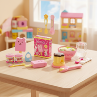 JARRED Kids Feeding Toy (Strawberry Pudding) – House Play & Early Learning Role-Play  Mainan Penyusu