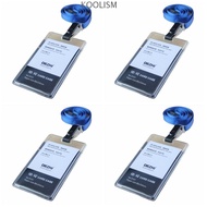 KOOLISM ID Card Holder, Work Identity Adjustable Business Card Holder, Badge Cards Bank Card Busines