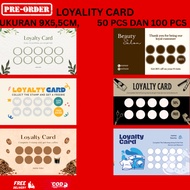 (100pcs) Loyalty Card - business business business Card business Card/ individual business Card/ sel