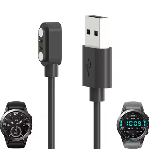 Dock Charger Adapter Smartwatch USB Charging Cable Power Charge Wire For Zeblaze Ares 3 Pro Sport Sm