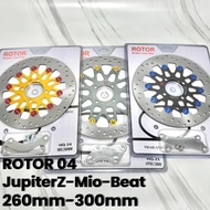 Front DISC Plate ROTOR 04 260mm-300mm JupiterZ-Mio-Beat DISC DISC PREMIUM QUALITY STAINLESS ROTOR Mo