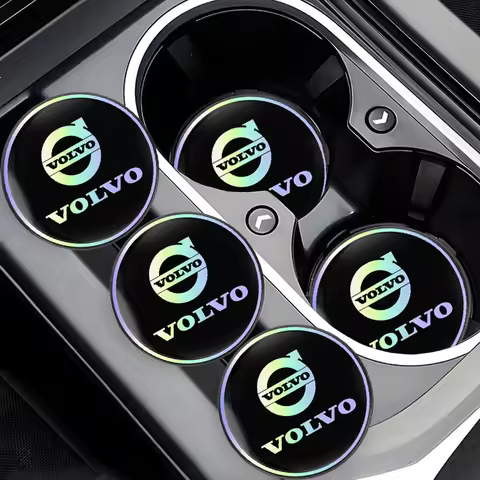 Car Water Cup Pad Color Gradient Coaster Interior Accessories For Volvo ES90 EC40 EX40 EM90 XC90 V90