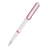 ของเเท้ พร้อมส่ง Lamy Safari White with Red Clip Rollerball Pen Limited Japan 2020