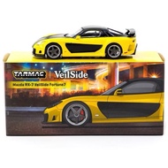 TARMAC WORKS 1/64 MAZDA RX-7 VEILSIDE FORTUNE7 YELLOW BLACK
