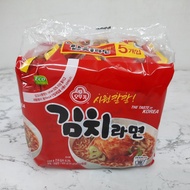 โอตูกี กิมจิรามยอน Kimchi Stew Ramen มาม่าเกาหลีรสกิมจิ 오뚜기 김치라면
